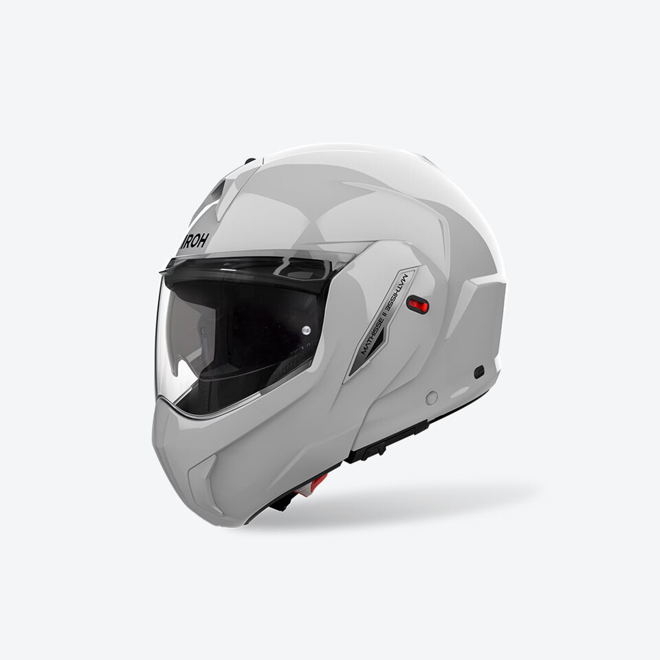 MATHISSE II CASCO MODULARE FLIP-UP REVERSIBILE AIROH CEMENT GREY GLOSS