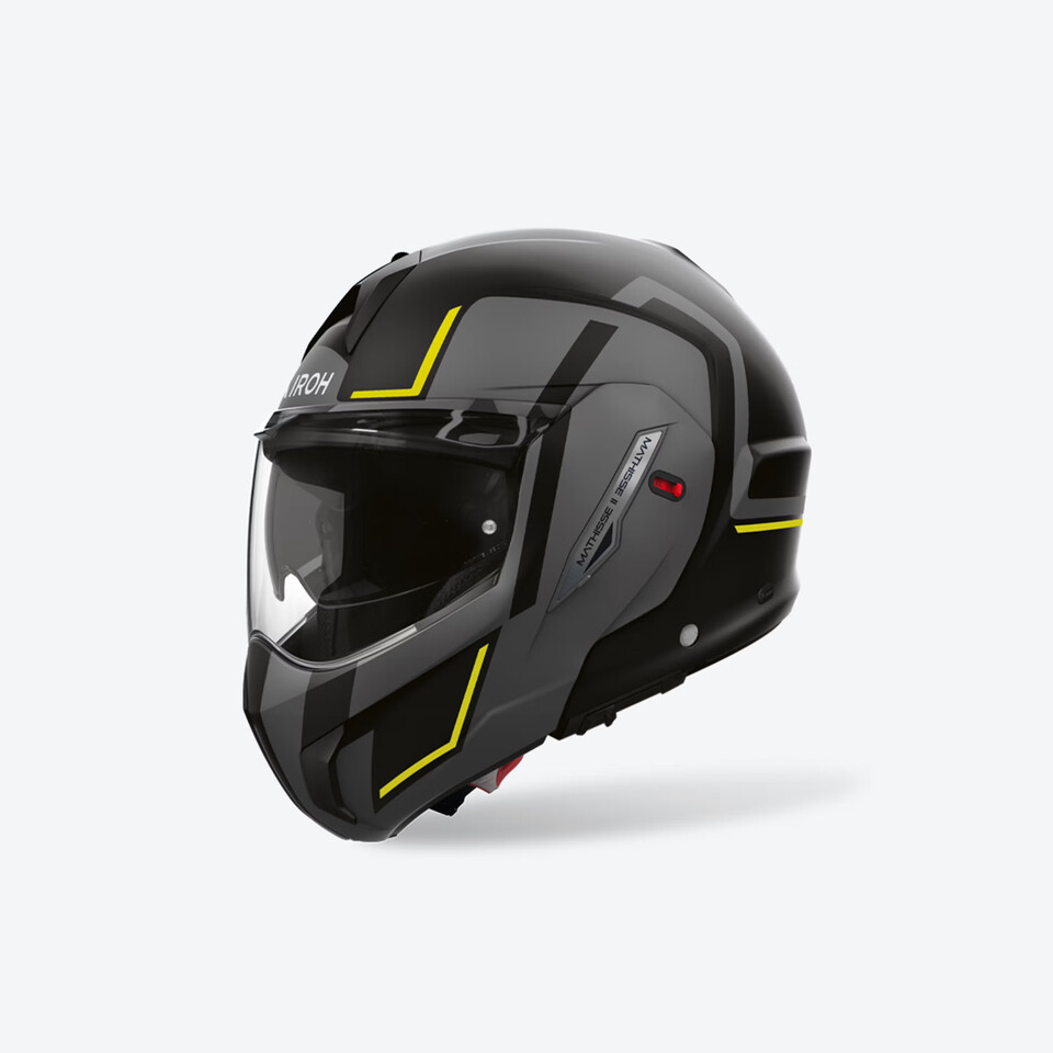 MATHISSE II CASCO MODULARE FLIP-UP REVERSIBILE AIROH GENIUS YELLOW MATT