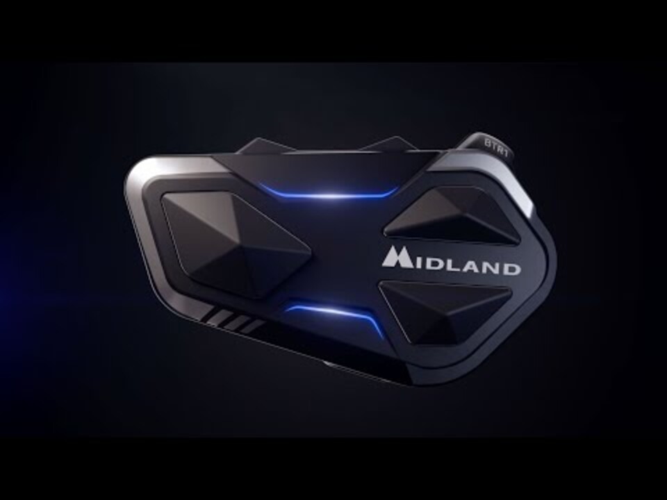 BTR1 SINGOLO MIDLAND sistema di comunicazione Bluetooth moto a moto