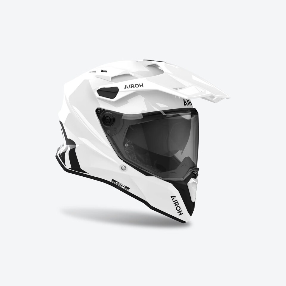 COMMANDER 2 AIROH WHITE GLOSS