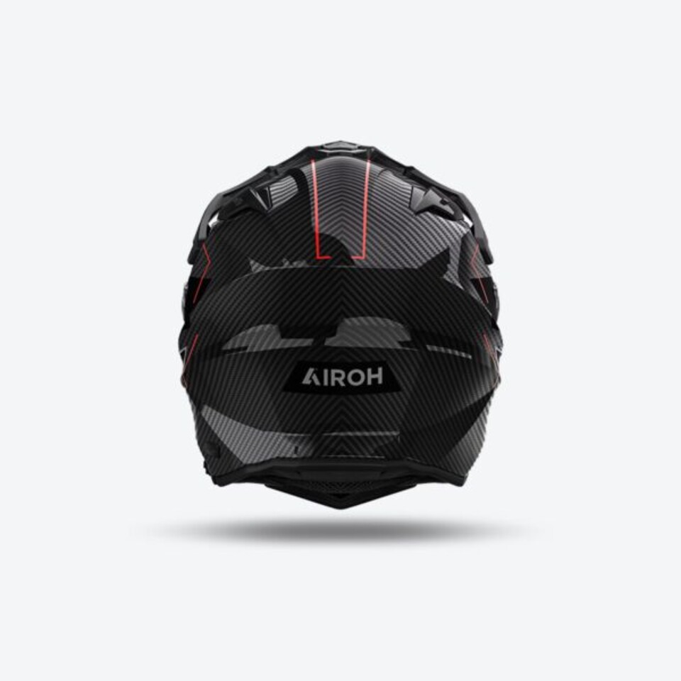 COMMANDER 2 AIROH FULL CARBON STYLISH GLOSS