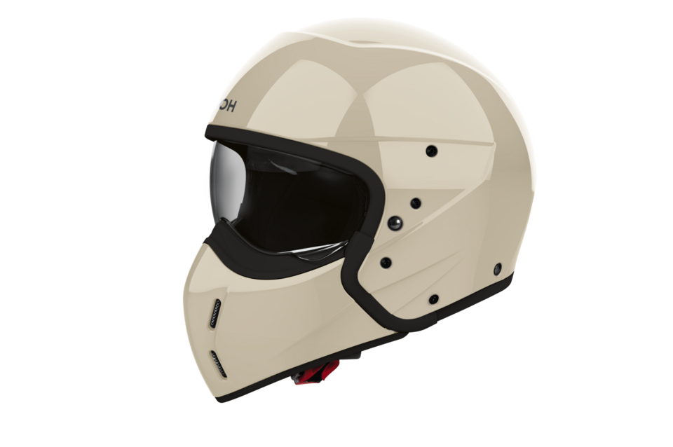 CASCO CROSSOVER J 110 AIROH MONO - MOCHA GLOSS