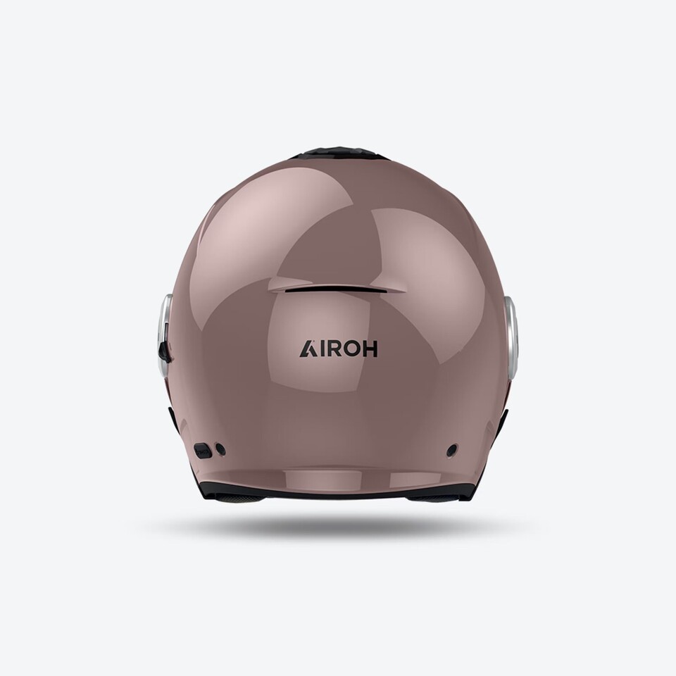 HELYOS CASCO JET IN TERMOPLASTICA AIROH METALLIC ROSE
