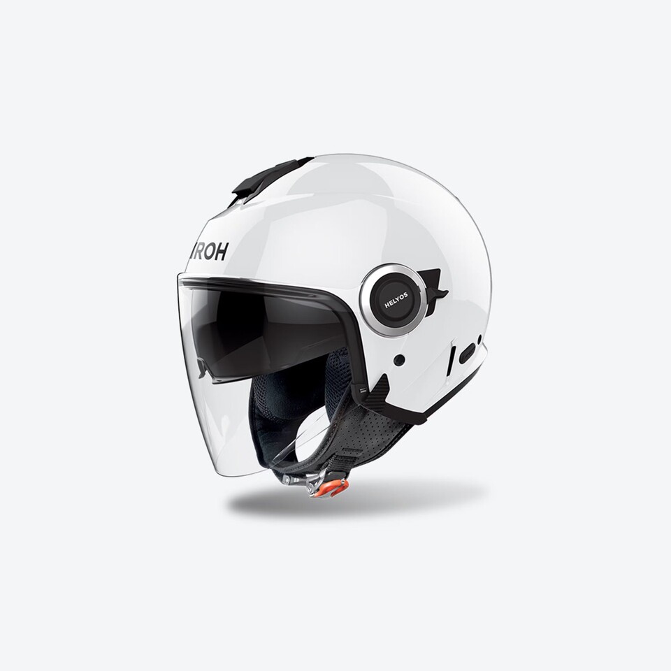 HELYOS CASCO JET IN TERMOPLASTICA AIROH WHITE GLOSS