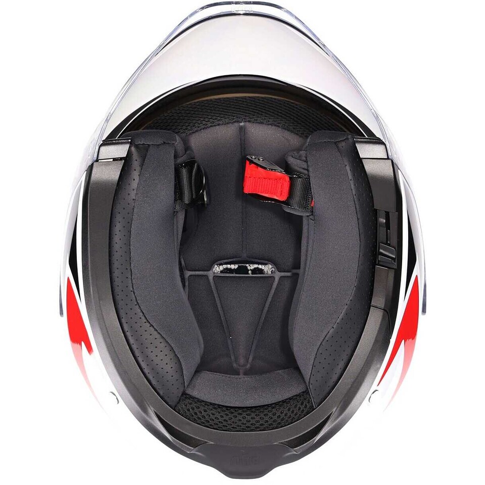 IRIDES AGV TOLOSA WHITE/BLACK/RED