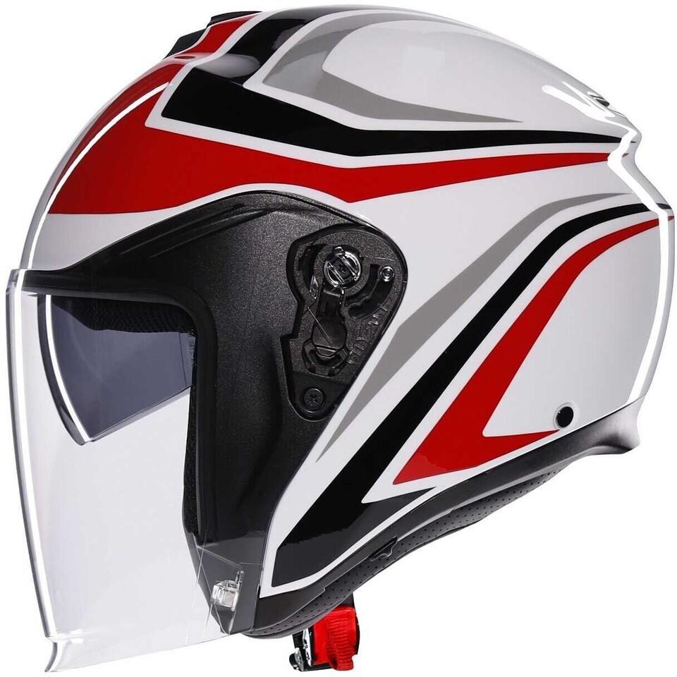 IRIDES AGV TOLOSA WHITE/BLACK/RED