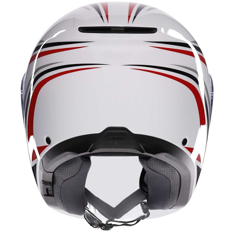 IRIDES AGV TOLOSA WHITE/BLACK/RED