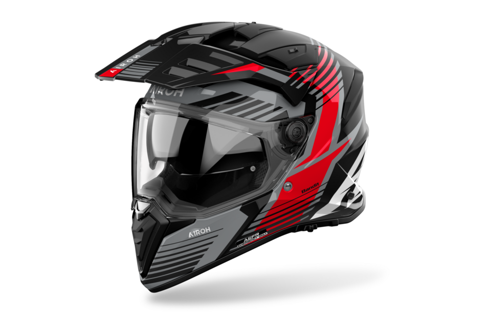 BANDIT GRAPHIC AIROH SPICY RED