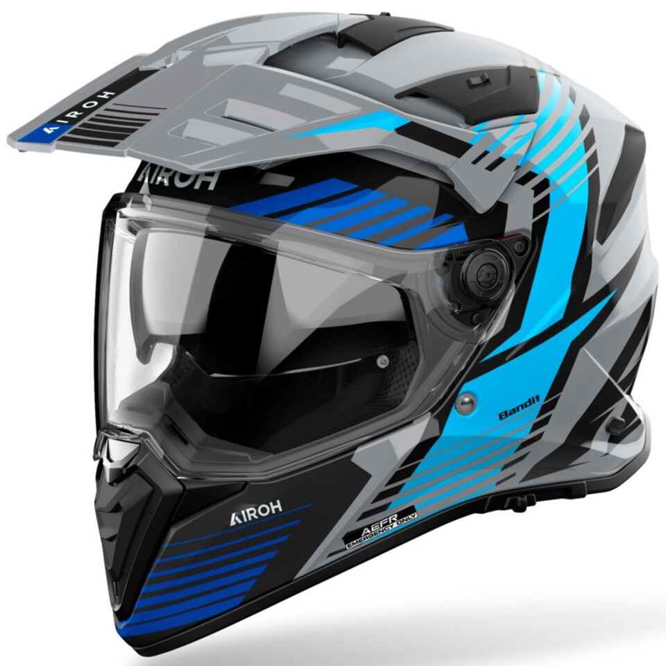 BANDIT GRAPHIC AIROH SPICY BLUE