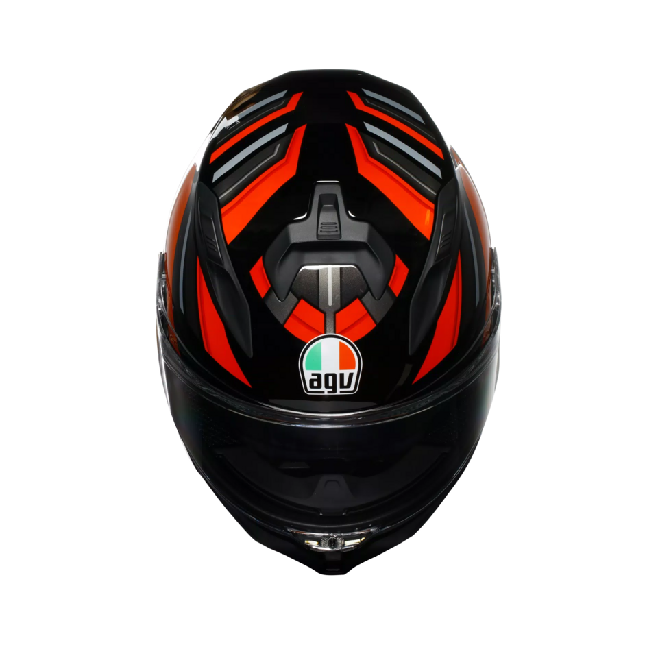 K7 GRAPHIC AGV TAURAX BLACK RED