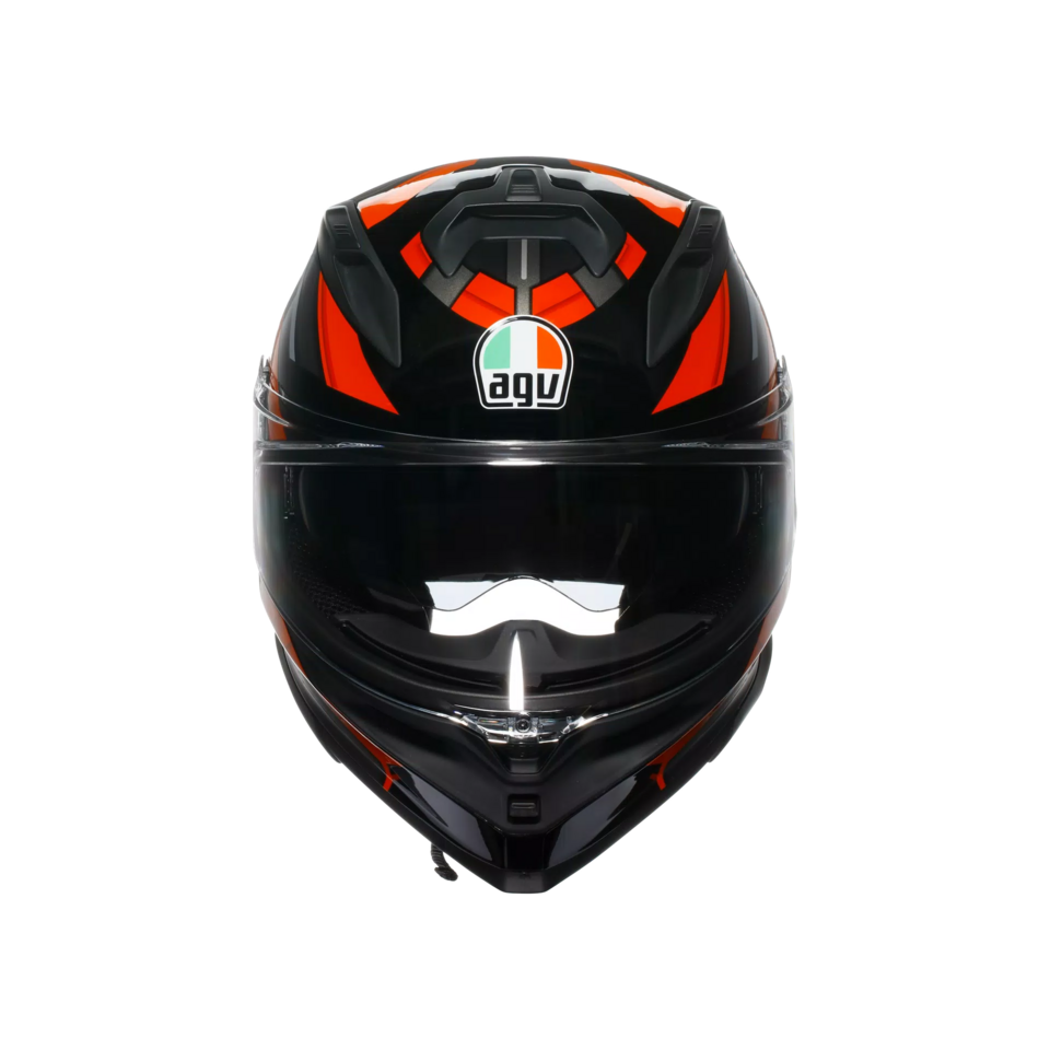 K7 GRAPHIC AGV TAURAX BLACK RED