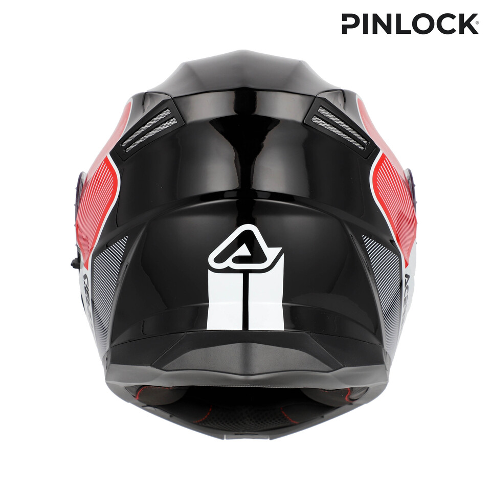 CASCO MODULARE SEREL 22-06 ACERBIS BIANCO ROSSO