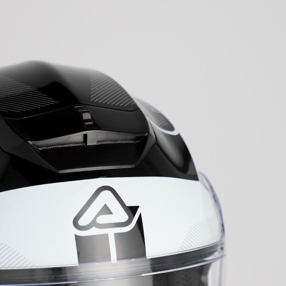 CASCO MODULARE SEREL 22-06 ACERBIS BIANCO NERO