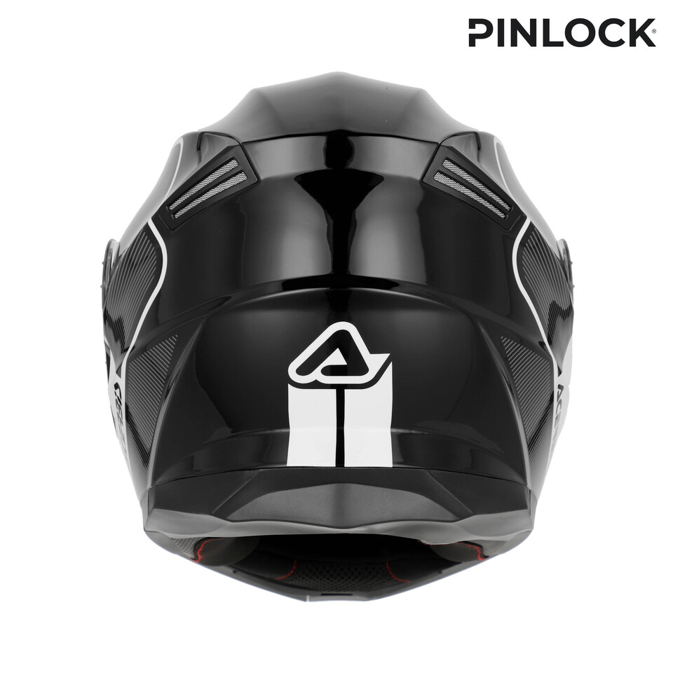 CASCO MODULARE SEREL 22-06 ACERBIS BIANCO NERO