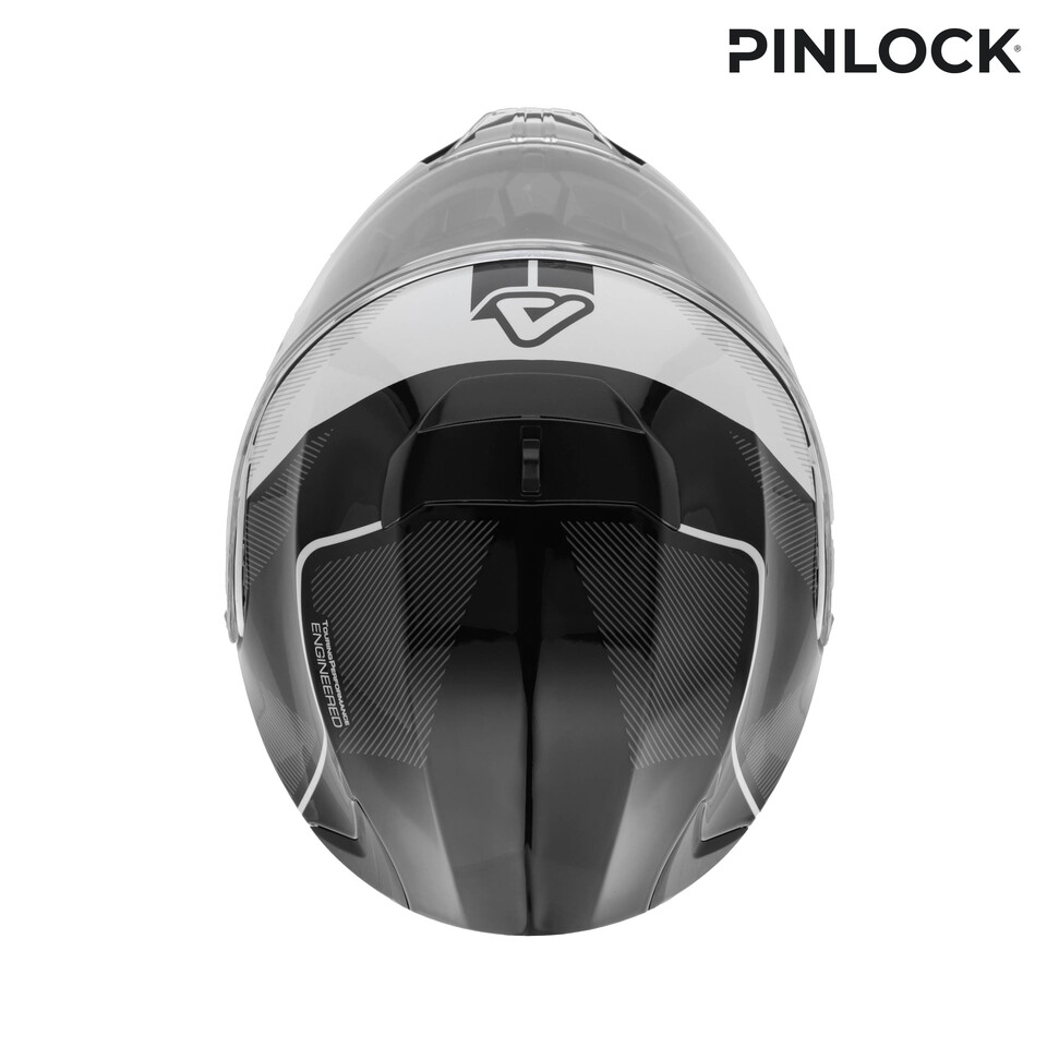 CASCO MODULARE SEREL 22-06 ACERBIS BIANCO NERO