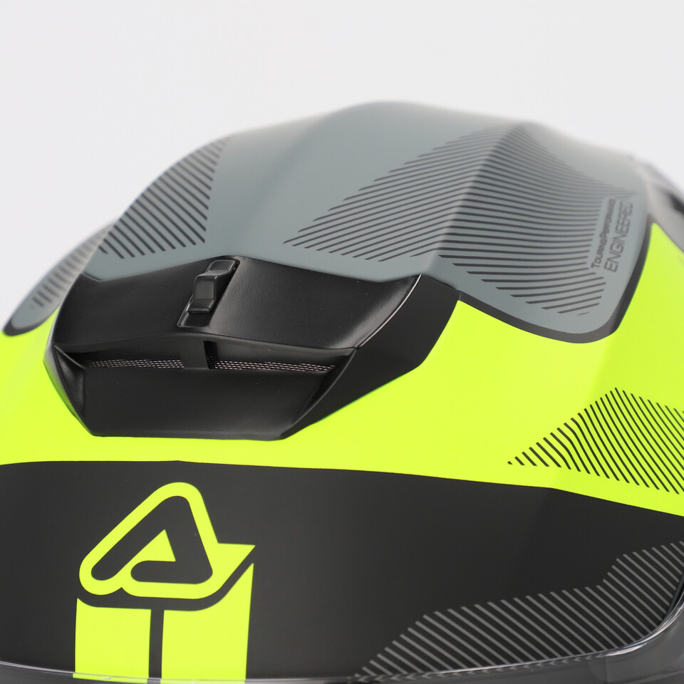CASCO MODULARE SEREL 22-06 ACERBIS NERO GIALLO FLUO
