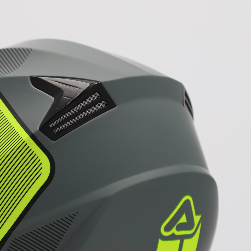 CASCO MODULARE SEREL 22-06 ACERBIS NERO GIALLO FLUO