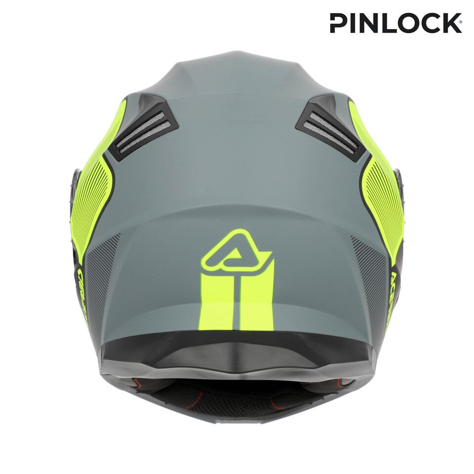 CASCO MODULARE SEREL 22-06 ACERBIS NERO GIALLO FLUO