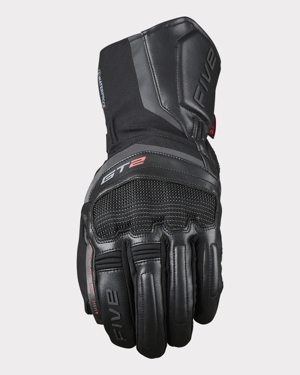 GT2 EVO WP GUANTO SPORT TOURING IMPERMEABILE FIVE black