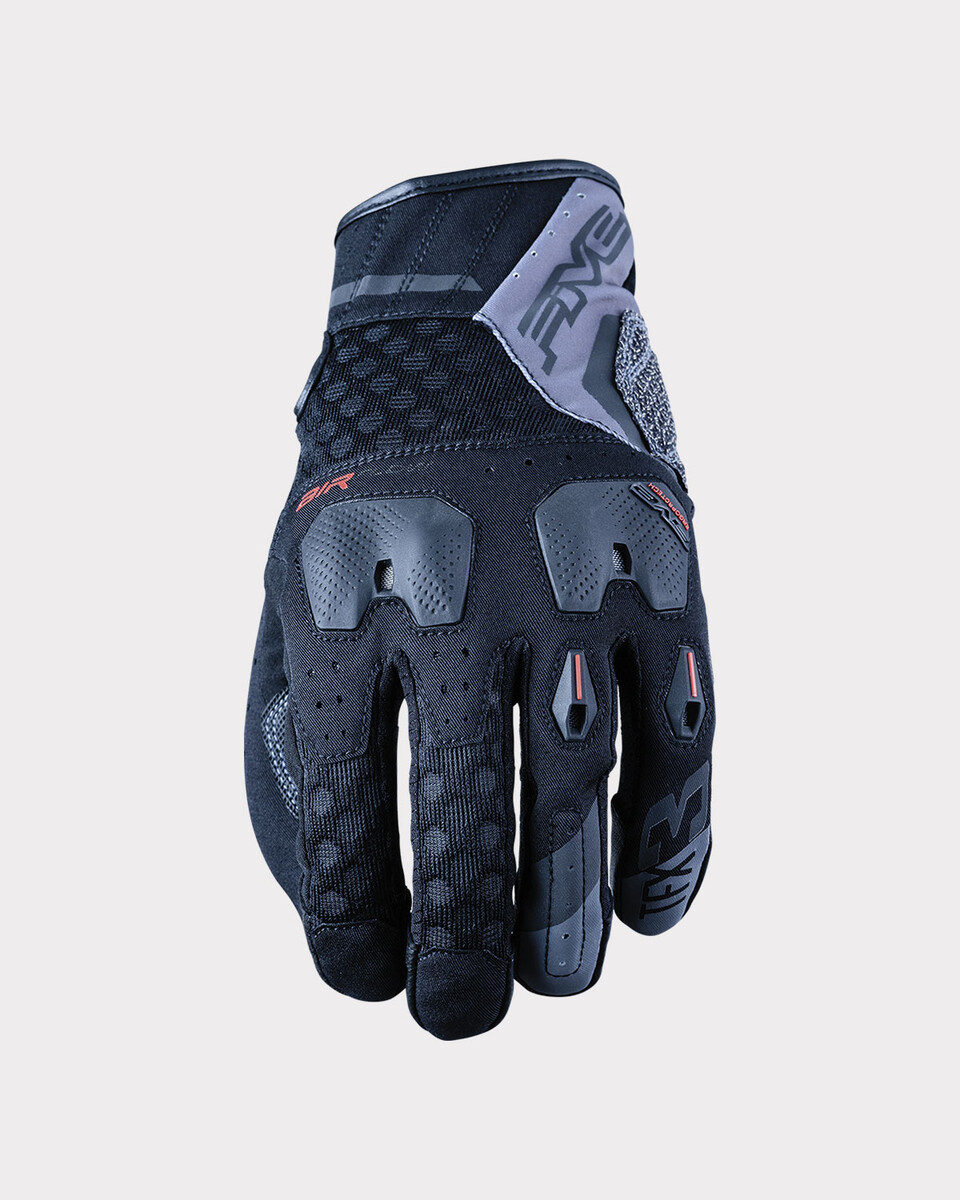 TFX3 AIRFLOW GUANTI ESTIVI SPORT ENDURO FIVE BLACK GREY