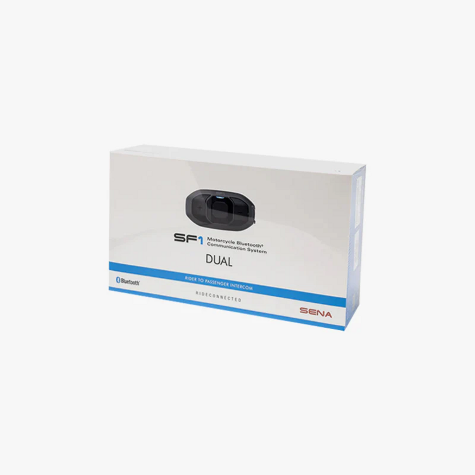 SF1 SINGLE - MOTORCYCLE COMUNICATION SYSTEM SENA INTERCOM CASCO JET - FLIP/UP - FULL/FACE