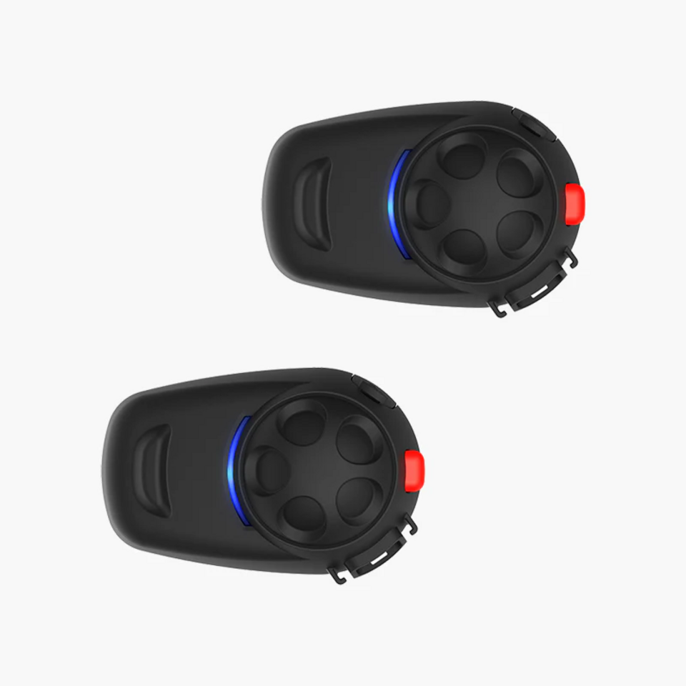 SMH5 TWIN - SISTEMA DI COMUNICAZIONE INTERCOM UNIVERSALE PER MOTO E SCOOTER SENA INTERCOM CASCO JET - FLIP/UP - FULL/FACE