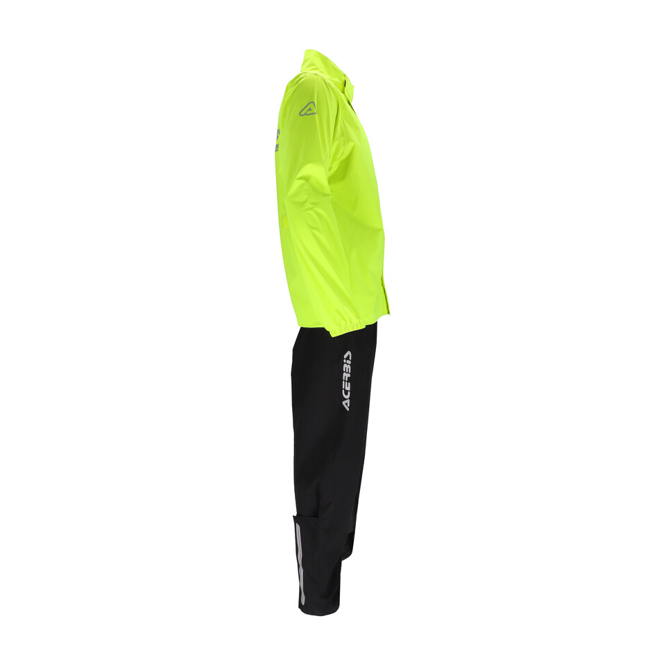 RAIN SET LINE THUNDER TUTA IMPERMEABILE DA MOTO E SCOOTER ACERBIS NERO GIALLO