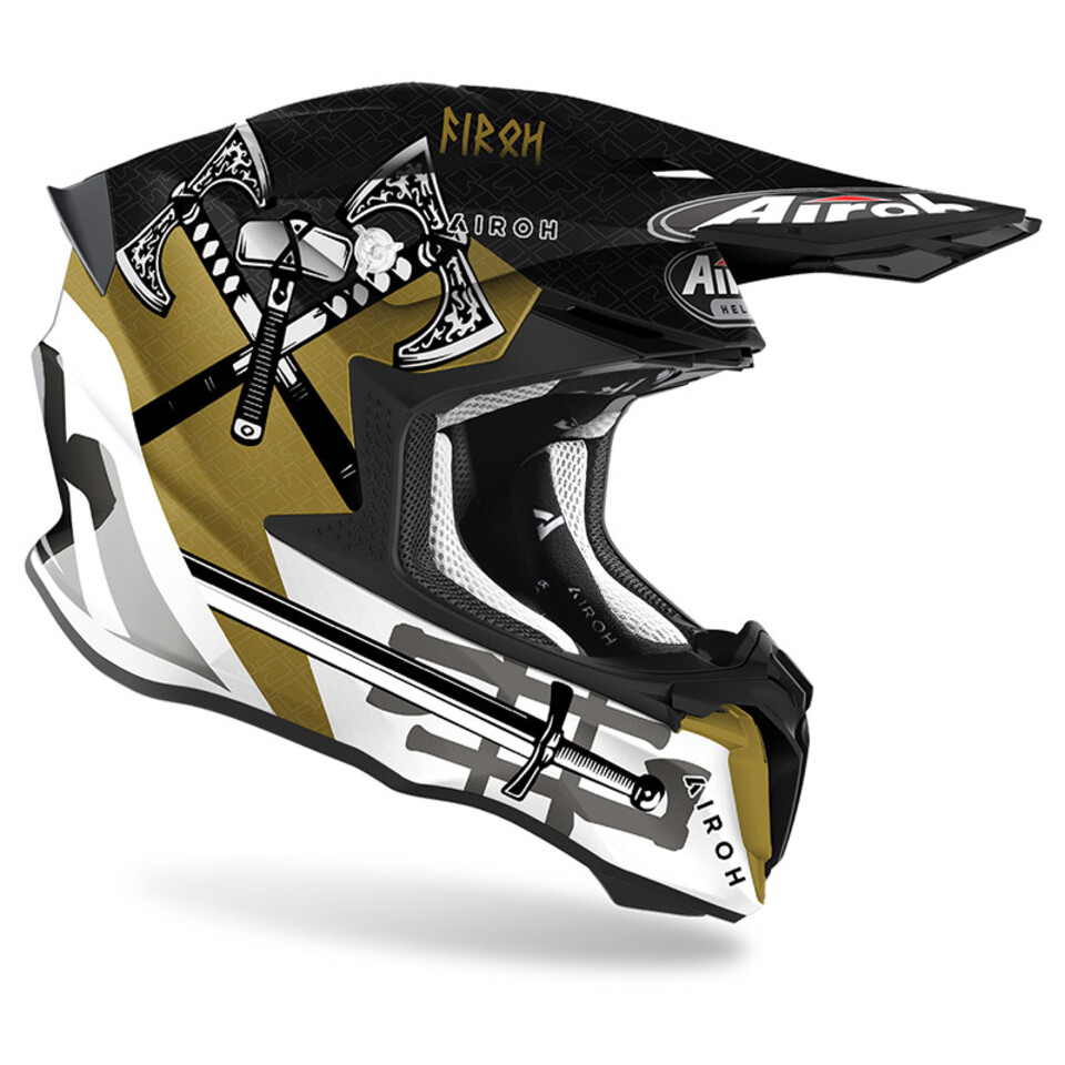 TWIST 2.0  SWORD AIROH Casco off-road - cross in resina termoplastica
