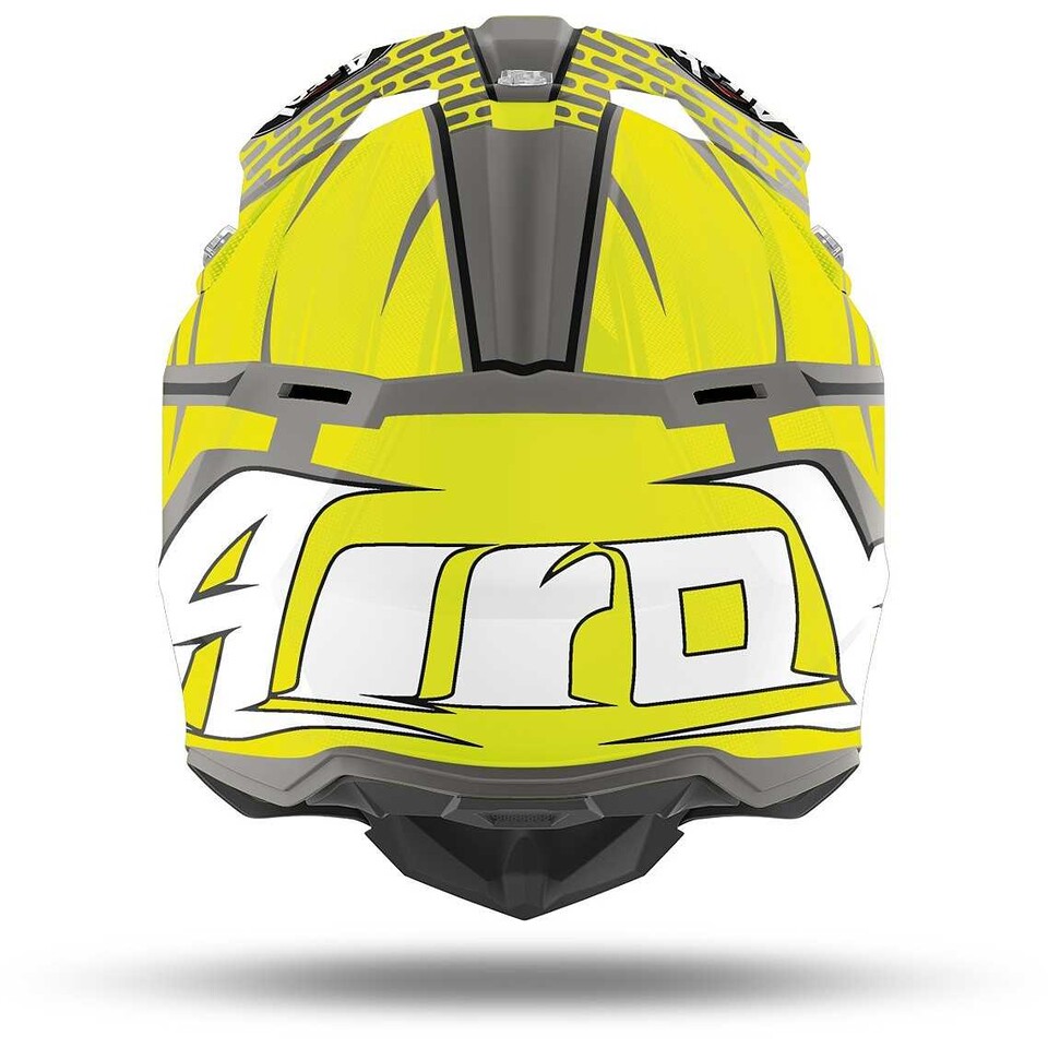 WRAAP IDOL ANTRACITE MATT AIROH Casco off-road - cross in resina termoplastica