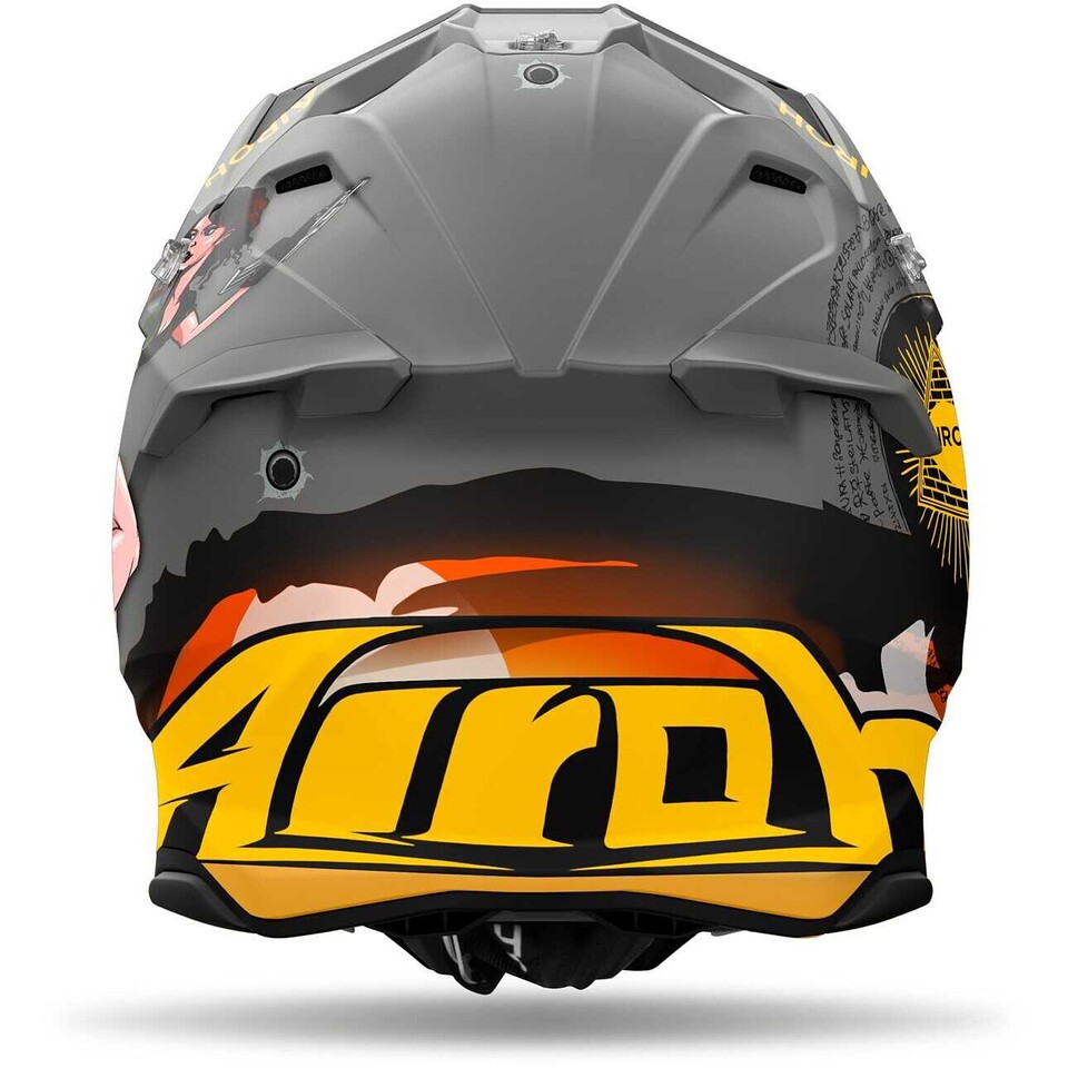 TWIST 3  ADVENTURE MATT AIROH CASCO FUORISTRADA/ CROSS