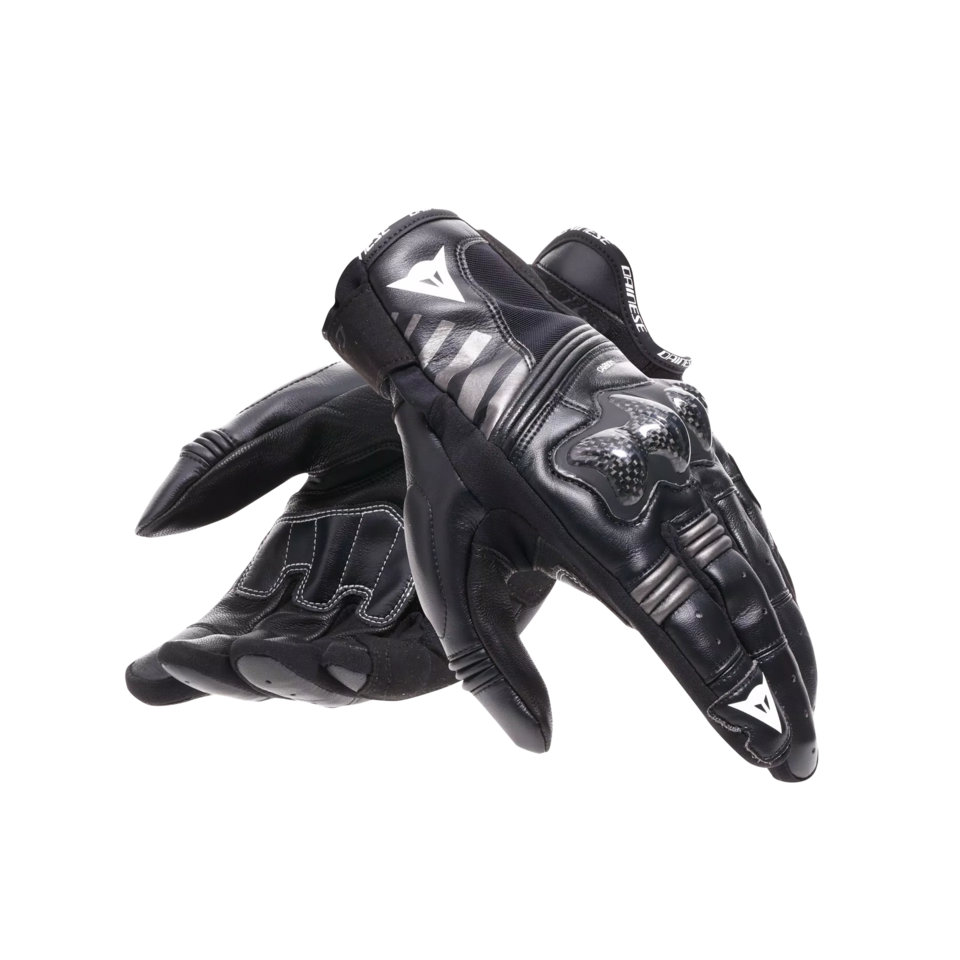 REACTO CARBON SHORT Dainese Guanti moto corti in pelle RACING