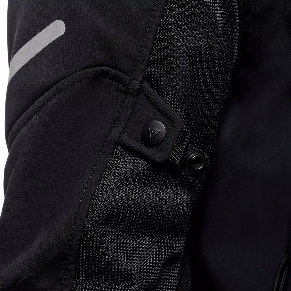 SUPER SPRINT AIR TEX GIACCA MOTO  DA UOMO Dainese BLACK WHITE