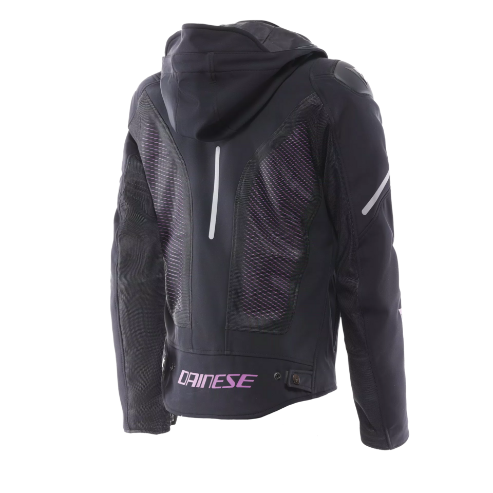 SUPER SPRINT AIR TEX GIACCA MOTO  DA DONNA Dainese BLACK PINK VIOLA