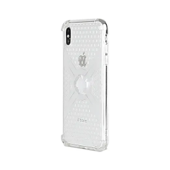 PORTA SMARTPHON IPHONE XS MAX CLEAR - COVER FLESSIBILE TRASPARENTE- SISTEM LOCK/UNLOCK X-GUARD COVER FLESSIBILE