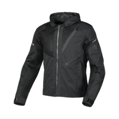 FARROW TRAFORATO GIACCA ESTIVA, LEGGERA E FACILE DA PORTARE IDEALE PER L'UTILIZZO GIONALIERO URBANO MACNA BLACK