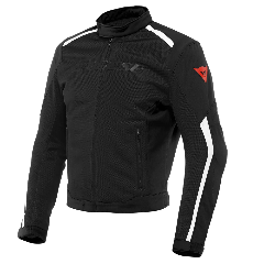 HYDRAFLUX 2 AIR D-DRY® - GIACCA MOTO ESTIVA IMPERMEABILE UOMO Dainese BLACK - WHITE