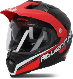 CASCO INTEGRALE ADVENTURE FLIP FS-606 22-06 ACERBIS GRIGIO/ROSSO