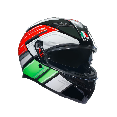 K3 CASCO MOTO INTEGRALE 2206 AGV WING BLACK/ITALY