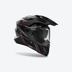 COMMANDER 2 AIROH FULL CARBON STYLISH GLOSS