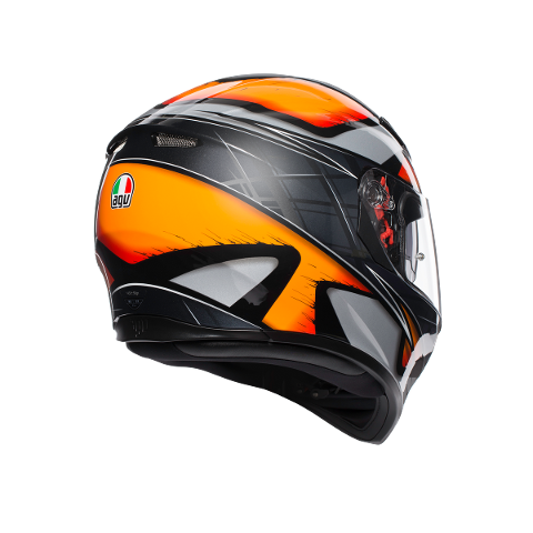 K-3 SV E2205 MULTI AGV LIQUEFY BLACK/ORANGE