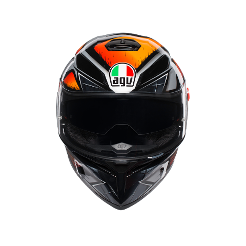 K-3 SV E2205 MULTI AGV LIQUEFY BLACK/ORANGE