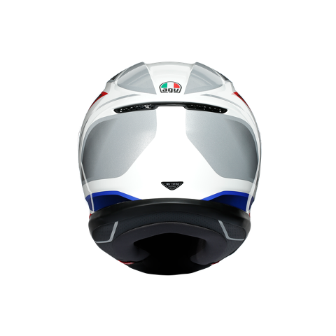 K6 E2205 MULTI AGV HYPHEN WHITE/RED/BLUE