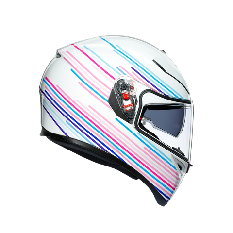 K3 SV E2205 MULTI AGV SAKURA PEARL WHITE/PURPLE