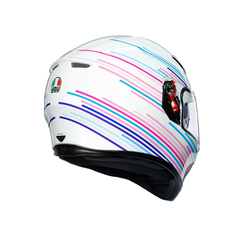 K3 SV E2205 MULTI AGV SAKURA PEARL WHITE/PURPLE
