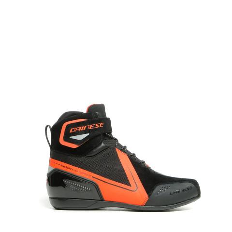ENERGYCA - SCARPA MOTO SPORT TOURING IN D-WP Dainese BLACK/FLUO-RED - Palermo