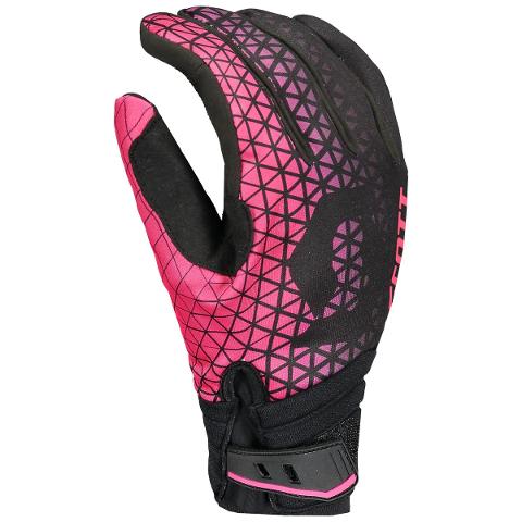 Race DP - guanto motocross - enduro - elasticizzato SCOTT black pink