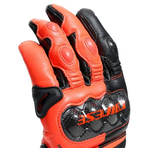 Carbon 3 short -  DAINESE black fluo-red
