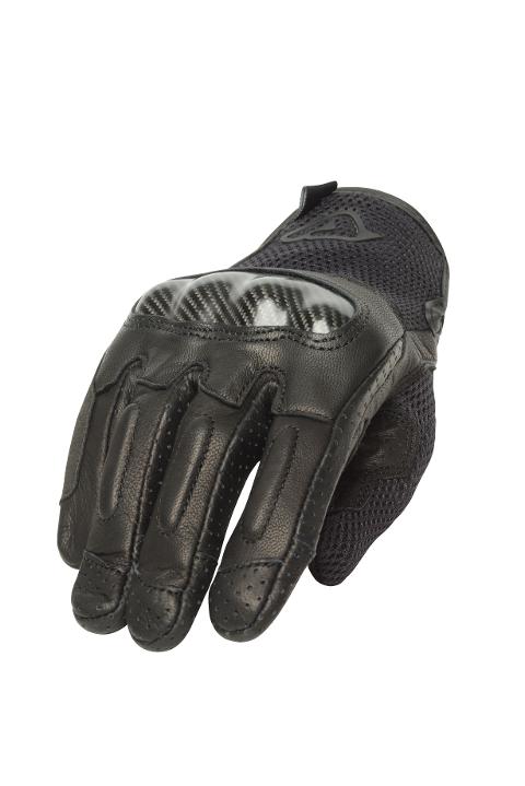 RAMSEY MY VENTED LEATHER - GUANTO ESTIVO CON PROTEZIONI ACERBIS black