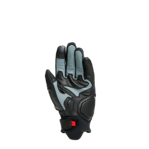 D-Explorer - guanto stradale estivo in pelle e tessuto DAINESE black ebony