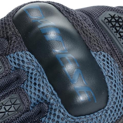 D-Explorer - guanto stradale estivo in pelle e tessuto DAINESE black ebony